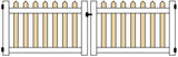 PATRIOT 3 FT DOUBLE GATE