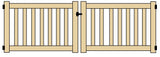 GLORY 3 FT DOUBLE GATE