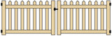PATRIOT 3 FT DOUBLE GATE