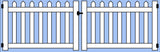 PATRIOT 3 FT DOUBLE GATE