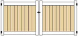 EAGLE 4 FT DOUBLE GATE