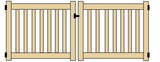 GLORY 4 FT DOUBLE GATE