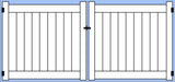 EAGLE 4 FT DOUBLE GATE