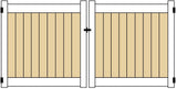 EAGLE 5 FT DOUBLE GATE