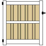 SHADOW BOX 5 FT SINGLE GATE