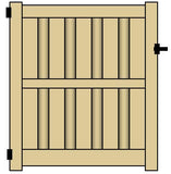 SHADOW BOX 5 FT SINGLE GATE