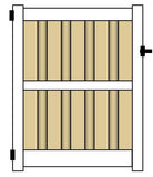 SHADOW BOX 6 FT SINGLE GATE