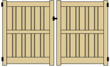 SHADOW BOX 6 FT DOUBLE GATE