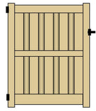 SHADOW BOX 6 FT SINGLE GATE