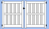 SHADOW BOX 6 FT DOUBLE GATE