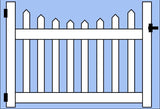 LIBERTY 4 FT SINGLE GATE